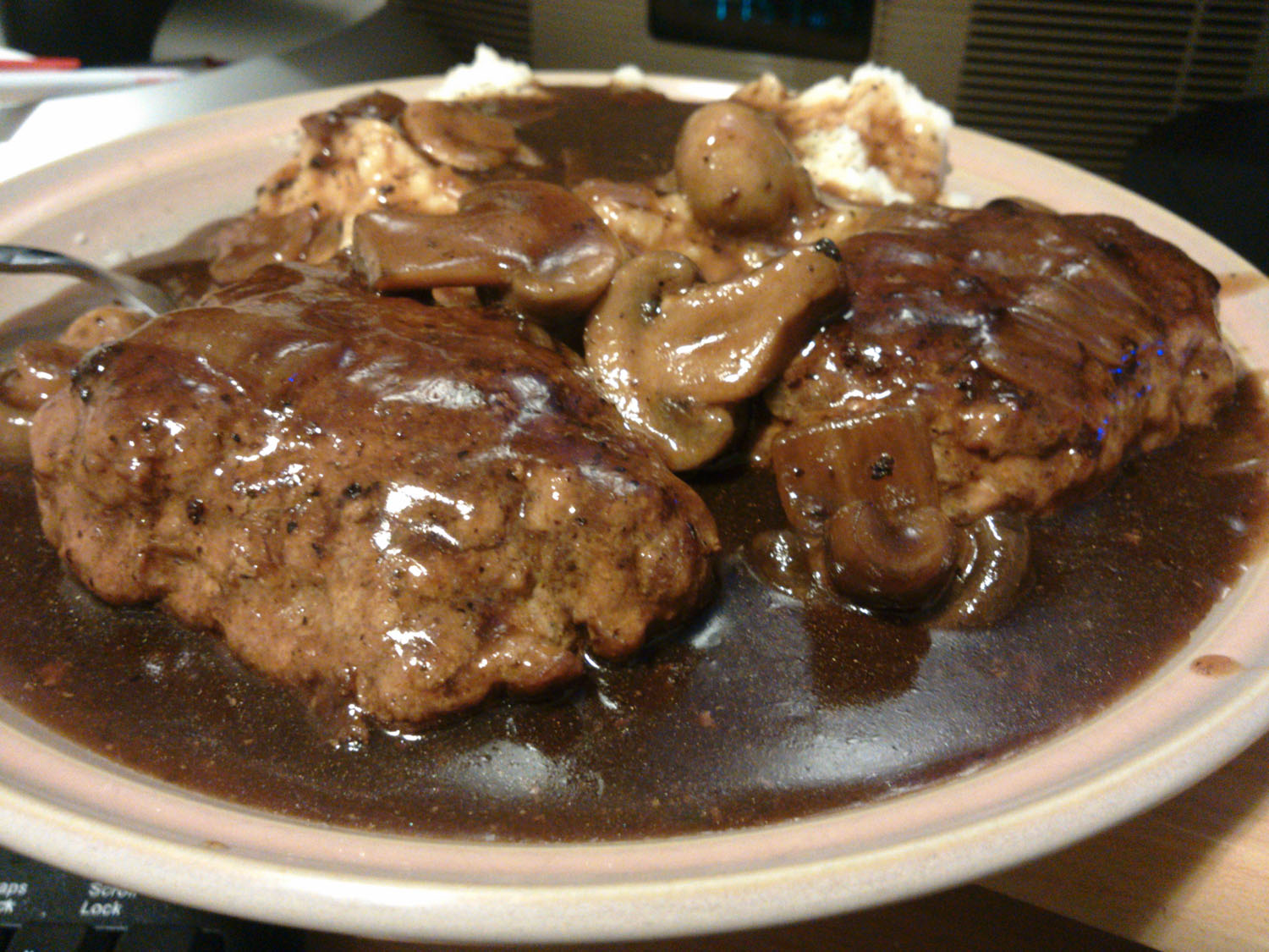 Name:  Salisbury Steak 4D.jpg
Views: 921
Size:  336.4 KB