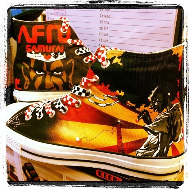 Hand Painted Sneakers