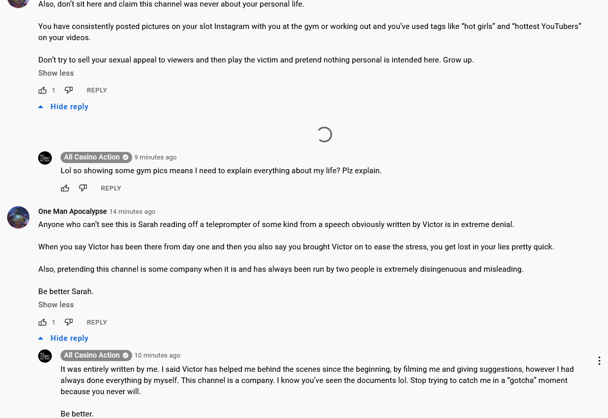 Name:  Screenshot 2022-01-04 at 22-08-19 WHAT HAPPENED TO SLOT LADY All Casino Action My Response - You.png
Views: 784
Size:  68.3 KB