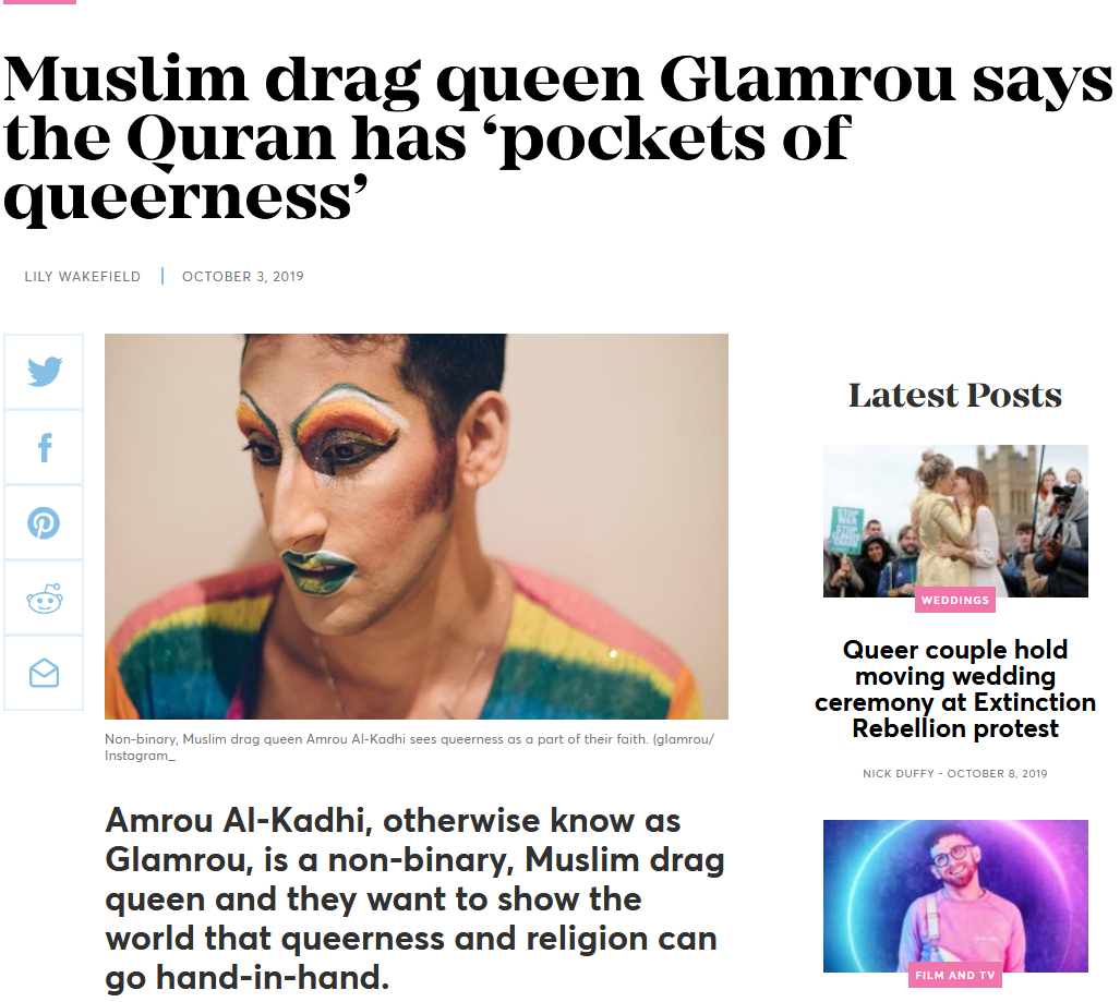 Name:  Screenshot_2019-10-08 Muslim drag queen Glamrou says the Quran has pockets of queerness.png
Views: 741
Size:  619.3 KB